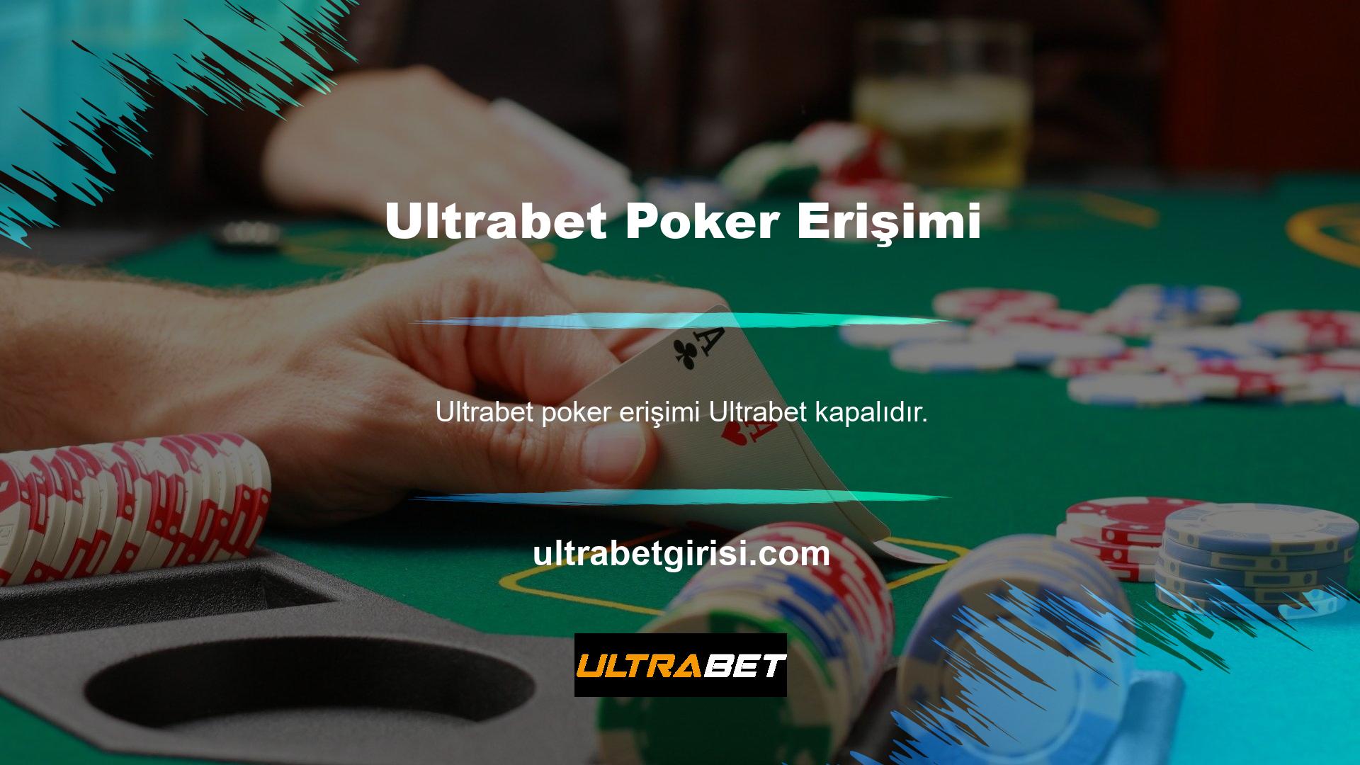Çevrimiçi poker sitesine erişim kesintiye uğradı